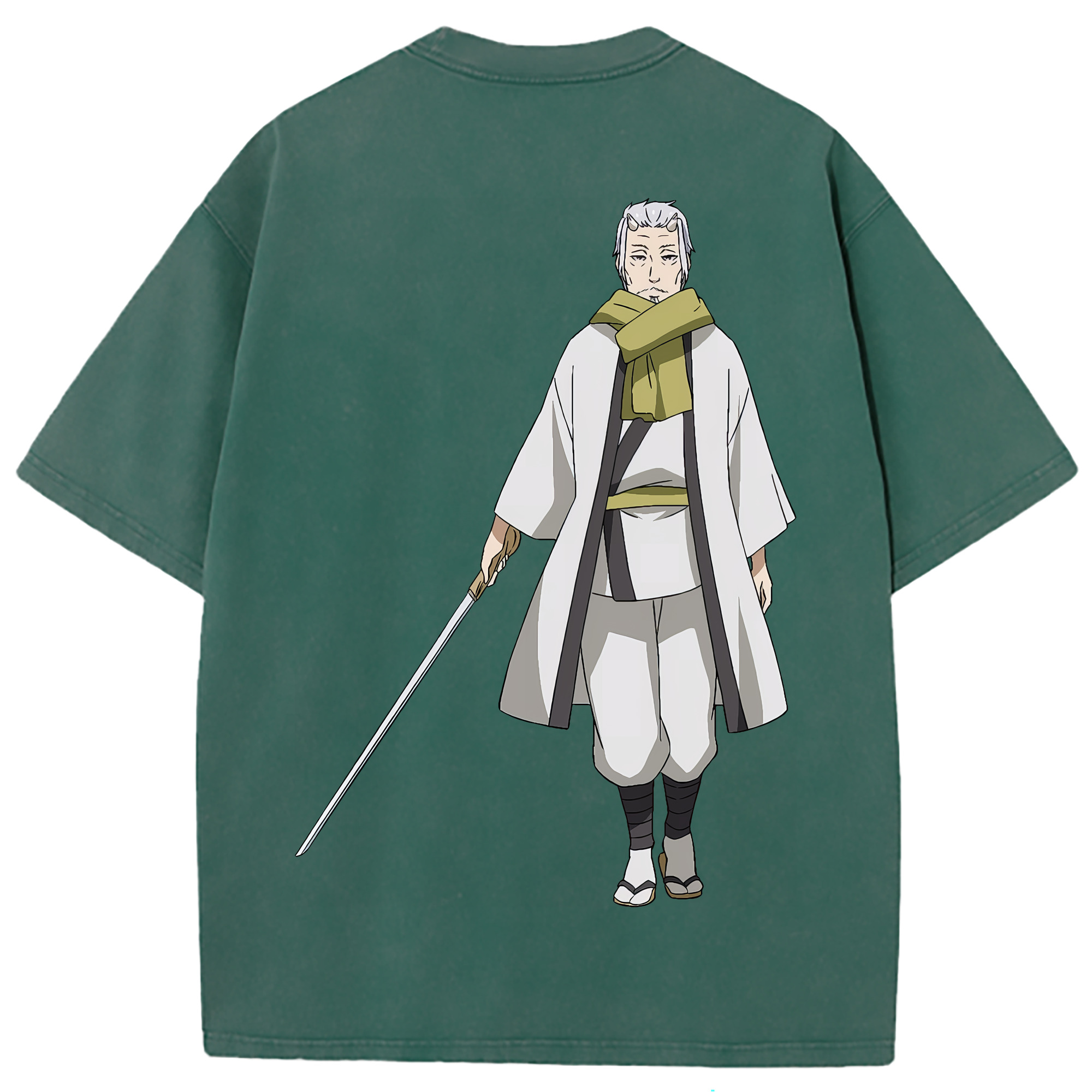 （画像用） 転スラ Regarding Reincarnated to Slime 綿100% ヴィンテージ風 半袖Tシャツ（背面プリント）